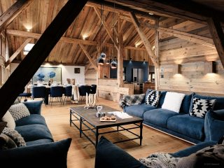Spacieux chalet pour 12 avec jacuzzi au cœur du Grand Massif
